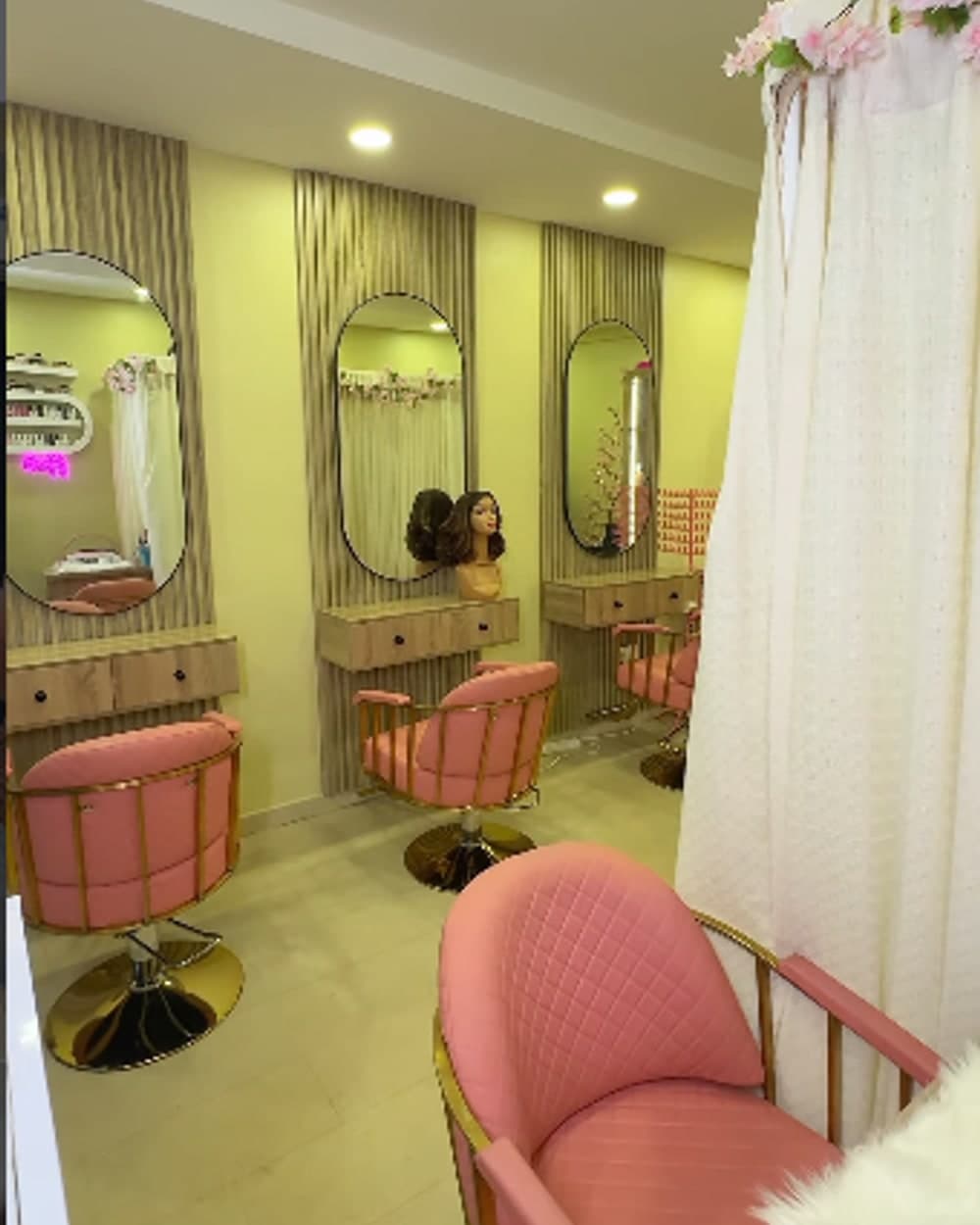 Blush Velvet Styling Suites - wigs